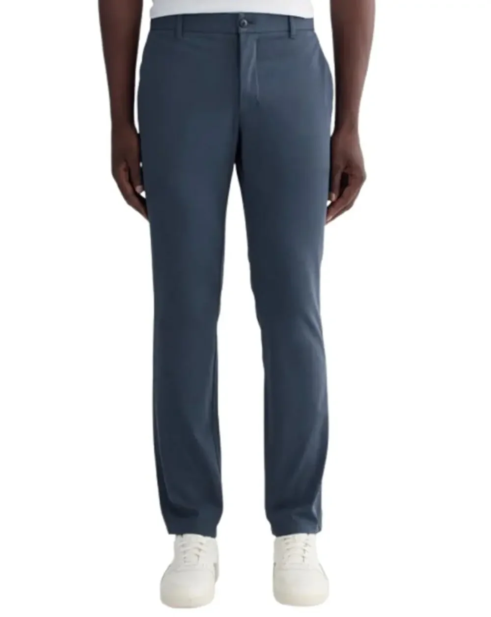 EVERLANE Men's The Performance Chino 34x32 Slate Blue Uniform Slim Fit Pants NWT